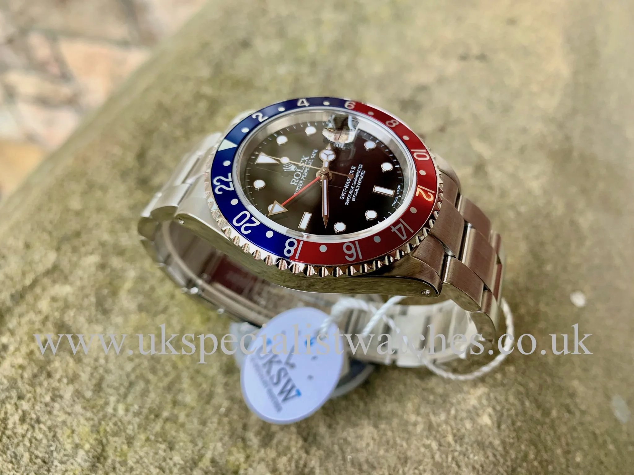 ROLEX GMT-MASTER "PEPSI” – 16710 – FULL SET - Rolex Watches UK | Used ...