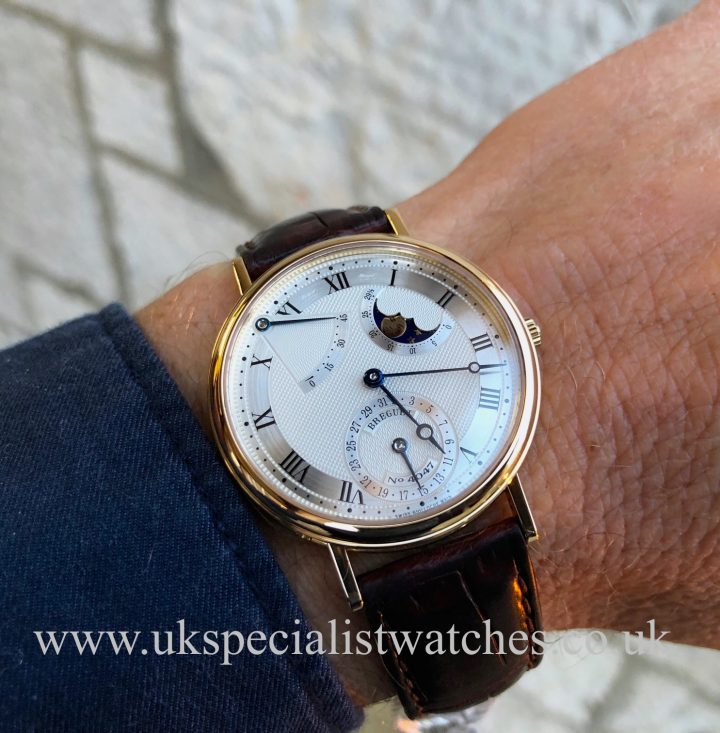 UK Specialist Watches have a Breguet Classique Moonphase 3130 - 18ct Yellow Gold