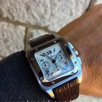 UK Specialist Watches have a Cartier Santos 100XL Chronograph - Stainless Steel - 2740