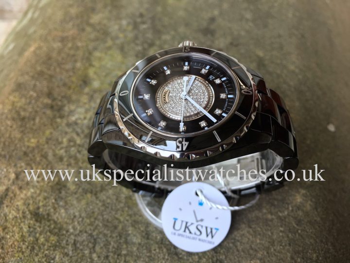 UK Specialist Watches have a Chanel J12 Automatic - Diamond Pave Dial - 38mm – H1757