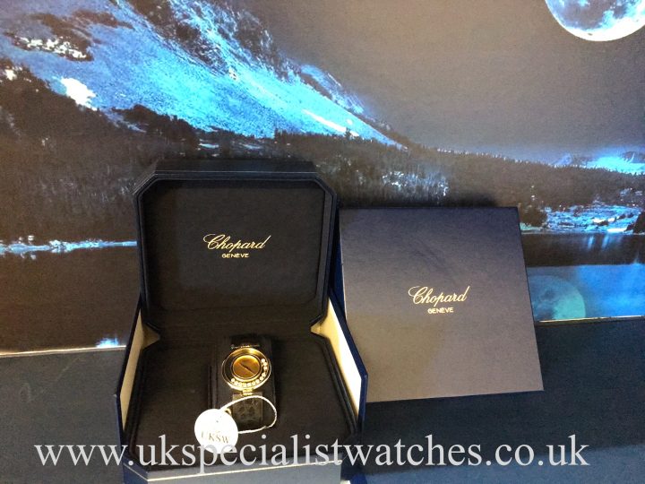 UK Specialist Watches have a Chopard 18ct Yellow Gold - Happy Diamonds - 1087