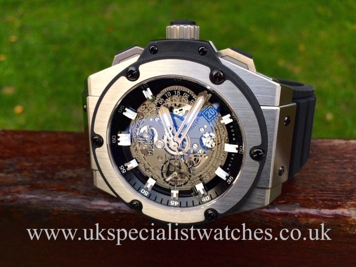 UK Specialist Watches have a Hublot King Power Unico Titanium - 701 NX 0170 RX