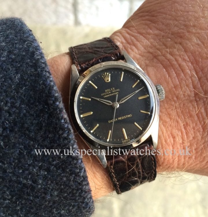 UK Specialist watches have a vintage Rolex Oyster Royal from 1957 - ref 6444