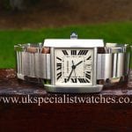 For sale at UK Specialist Watches Cartier Tank Francaise Steel 2302 Gents Automatic
