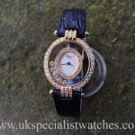 UK Specialist Watches have a Chopard 18ct Happy Diamonds 20/5966 Full Diamond Set