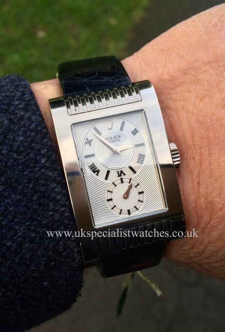For sale at UK Specialist Watches Rolex Prince Cellini Gents 18k White Gold 5441/9