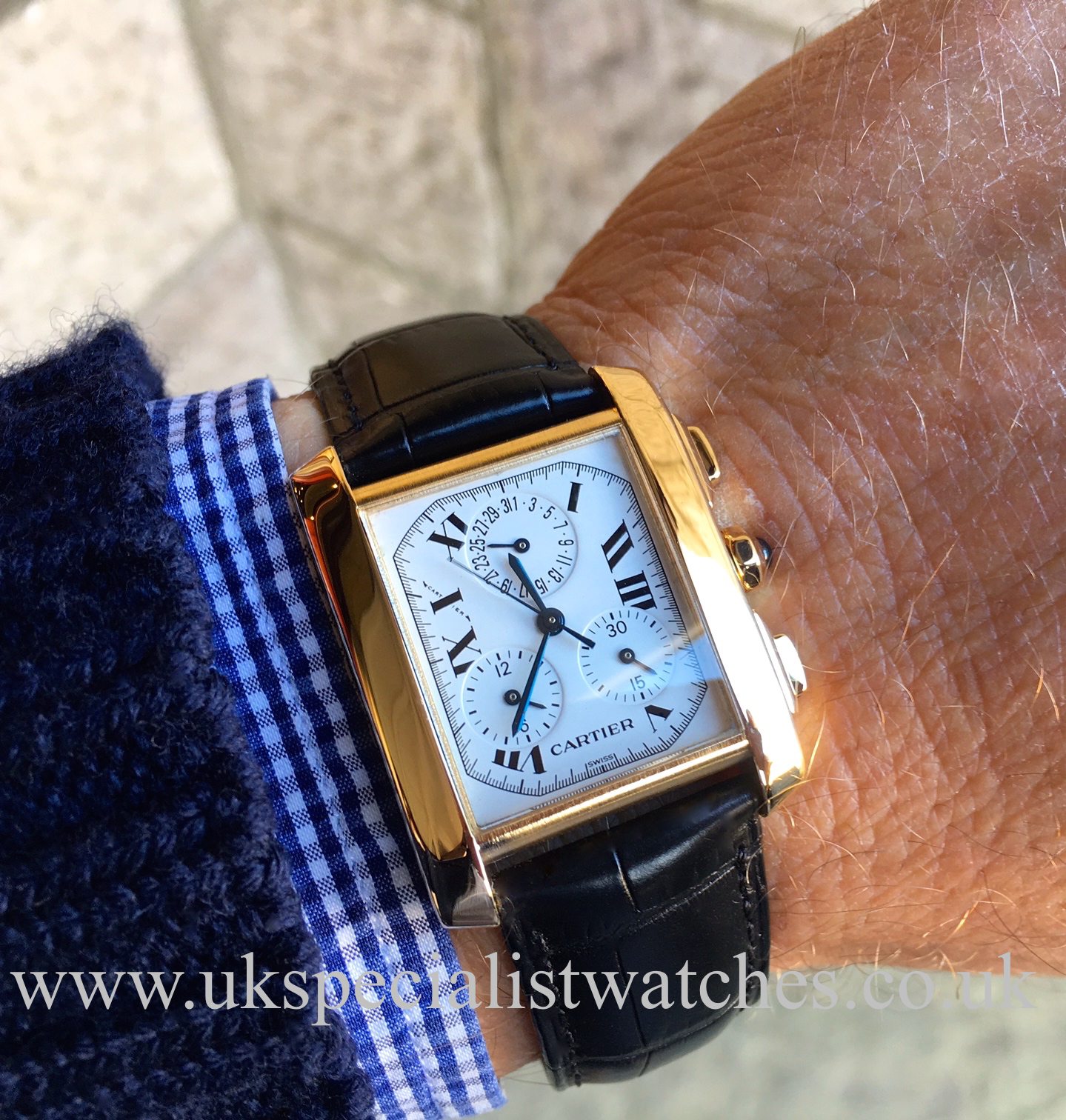 Cartier Tank Francaise 2531 2005 COM511 | Tweedehands Horloges