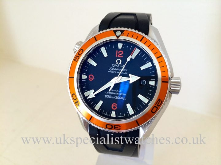 For sale at uk specialist watches Omega Seamaster Planet Ocean Co-Axial 2909 50 38