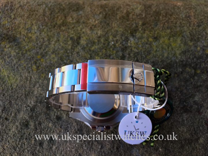 UK Specialist Watches have a 2016 New Unused Rolex GMT Master II - Black Blue - Bruiser - Batman - 116710BLNR