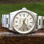 For sale at UK Specialist Watches Rolex Datejust Gents 36mm-Oyster Bracelet