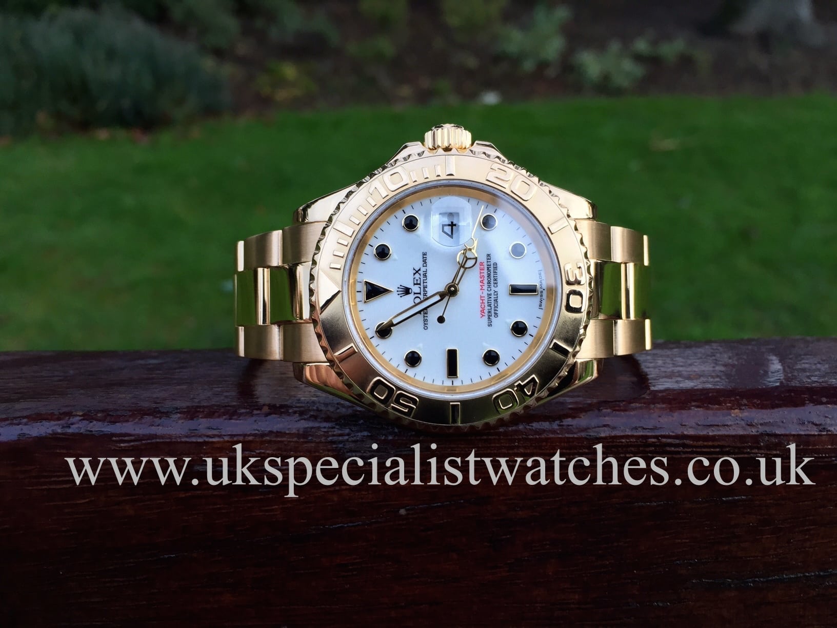 rolex yachtmaster gold