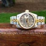 For sale at UK Specialist Watches Rolex Lady-Datejust 26mm Gold & Steel - 'Diamond Dial'