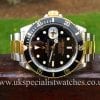 Rolex Submariner Date Steel & Gold 16613 with a Black Dial available at UK Specialist Watches