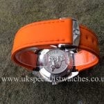 UK Specialist Watches Omega Seamaster Planet Ocean Co-Axial 29095083 Orange Bezel