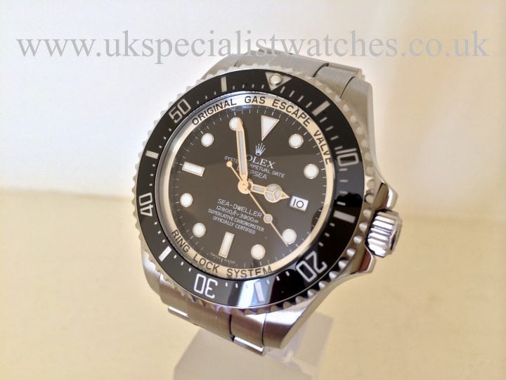 For sale at UK Specialist Watches Rolex Sea-Dweller 44mm Deepsea 116660