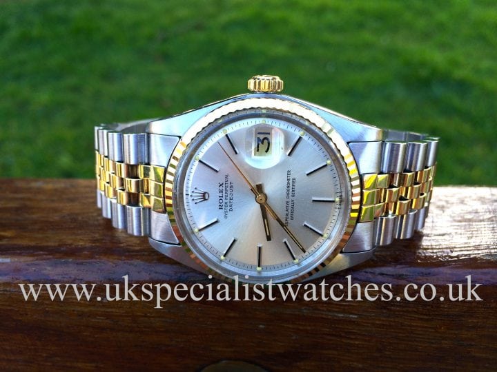 For sale at UK Specialist Watches Rolex Datejust 1601 Vintage