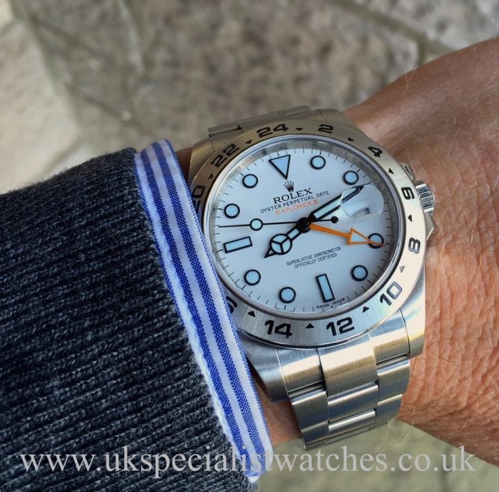 Rolex Explorer II White Dial 42mm - New 
