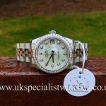 UK Specialist Watches have a Rolex Ladies Datejust Midsize 31mm – MOP Diamond Dial – 178384