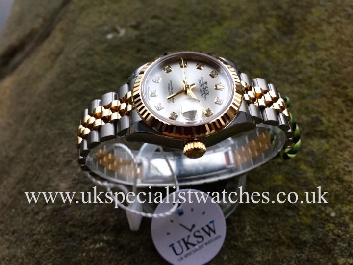 UK Specialist Watches have a new model Rolex Lady Datejust with a factory diamond dial - 279173