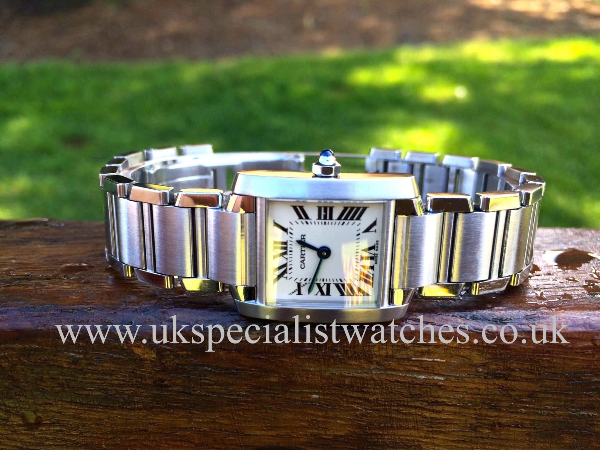 Cartier Tank Francaise Steel Ladies 
