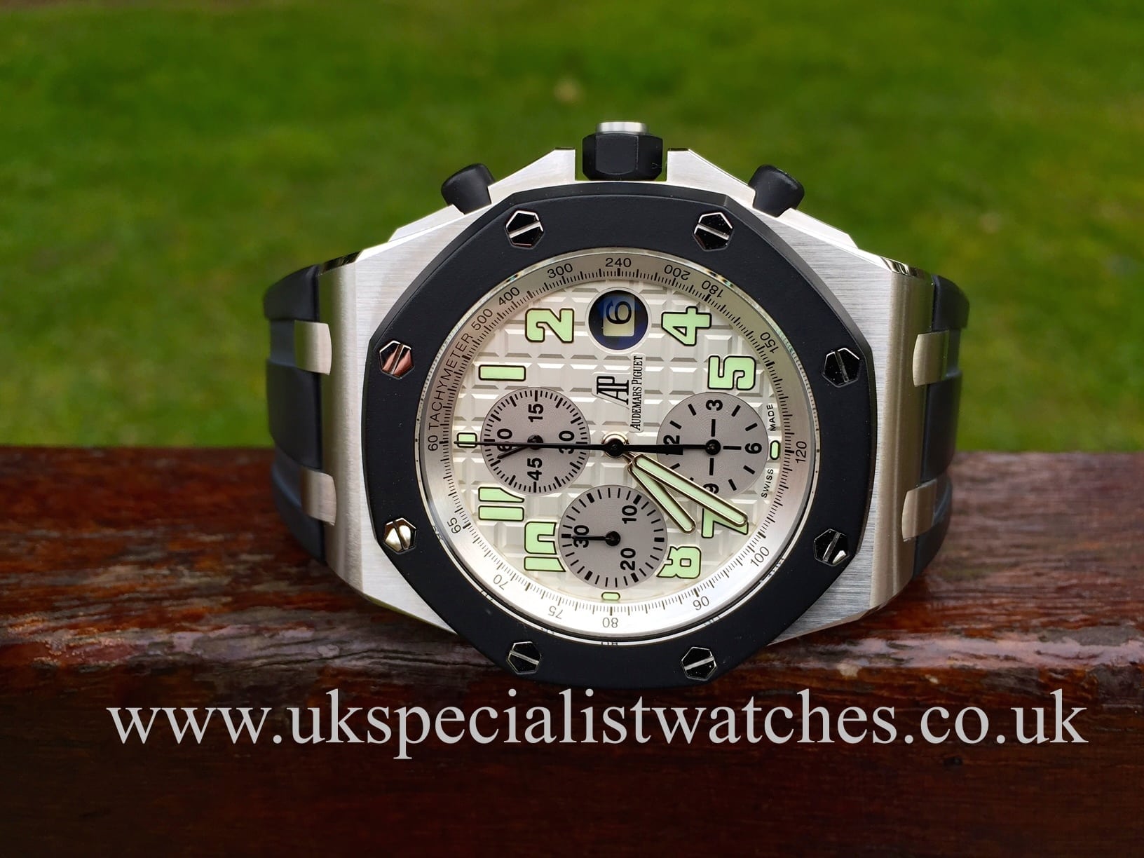 Audemars Piguet Royal Oak Offshore 42mm Diamond-Set Custom Watch 25940SK .OO.D002CA.01
