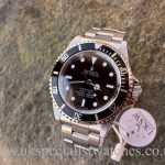 UK Specialist Watches have a rare Rolex Submariner non-date 14060M with a random serial.