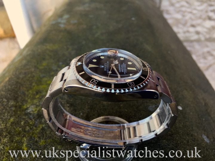 UK Specialist Watches have a Rolex 1680 Submariner with the Swiss T 25 toothpaste dial.