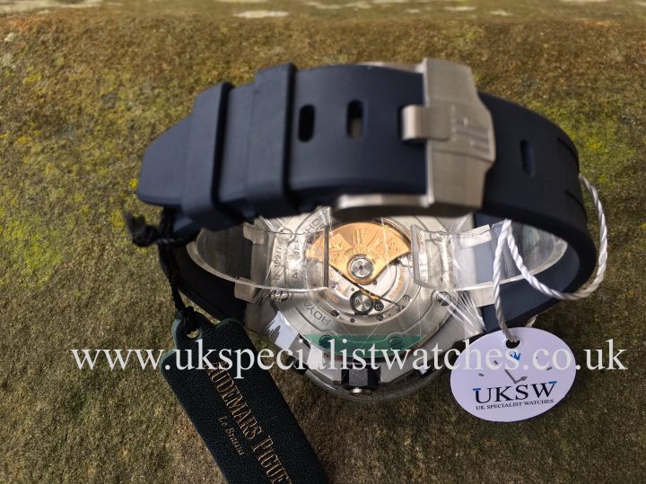 UK Specialist Watches have a brand new Audemars Piguet Royal Oak Offshore Navy - 26470ST.OO.A027CA.01 - NEW