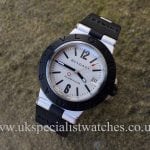 In stock at UK Specialist Watches- Bvlgari 38mm Aluminium Automatic -AL38TA