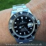 Stunning vintage Rolex Submariner 16800 dating back to 1982. Absolutely immaculate.