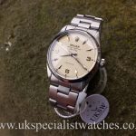 UK Specialist Watches have a Rolex Air king 5500 Vintage 1968 - Rare 3,6,9 Arrow Head Dial