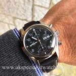 UK Specialist Watches have a IWC Pilots Chronograph in stainless steel - IW3706
