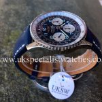 UK Specialist Watches have a Breitling Navitimer with a blue Arabic Dial- A23322