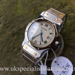UK Specialist Watches have a unisex Cartier Santos Ronde Steel & 18ct yellow gold - 187902