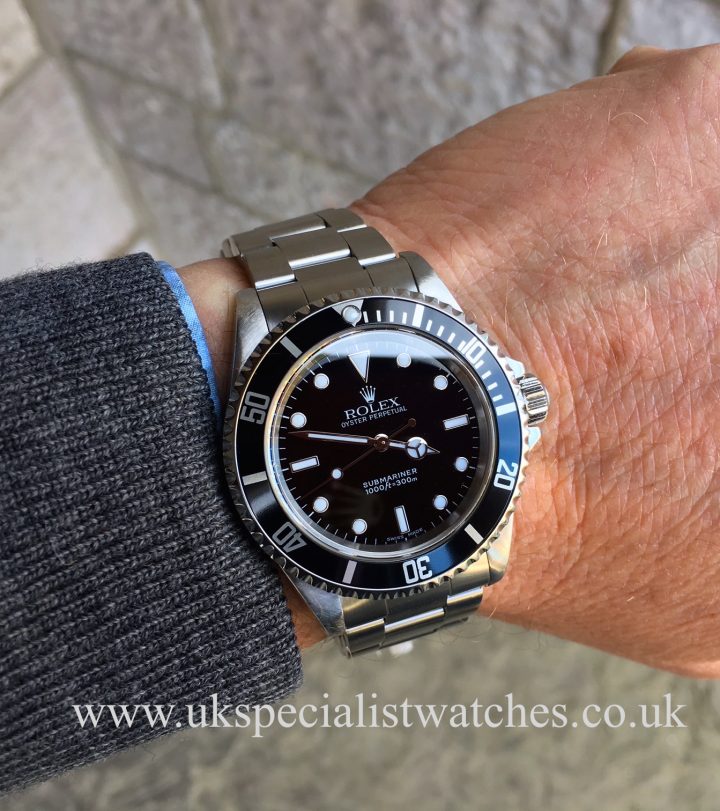 UK Specialist Watches have a highly collectable Rolex Submariner Non-Date - Full Set - 14060M