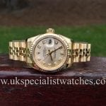 UK Specialist Watches have a new model Rolex Lady Datejust with Gold Jubilee bracelet and diamond dial - 179178
