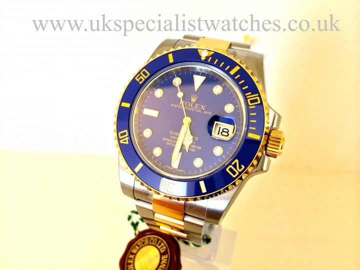 Rolex Submariner 116613LB Steel & Gold