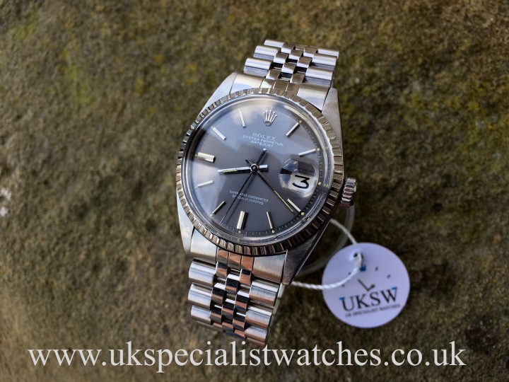 Rolex Datejust 1603 – Pan Step Dial – Stainless Steel – Vintage 1970