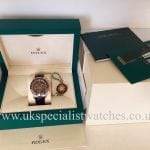 UK Specialist Watches have a 2015 new model Rose Gold Rolex Daytona with a Chocolate Dial-Ceramic bezel- 116515LN