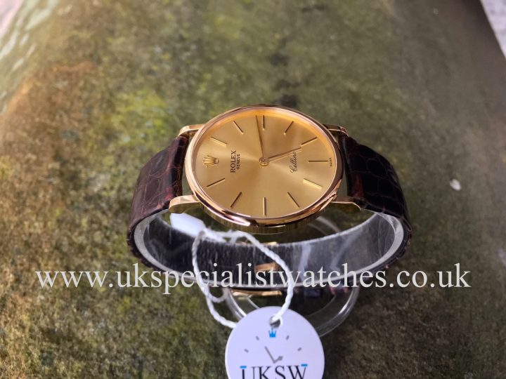 Rolex Cellini – Gents – 18ct Yelllow Gold – 5112/8
