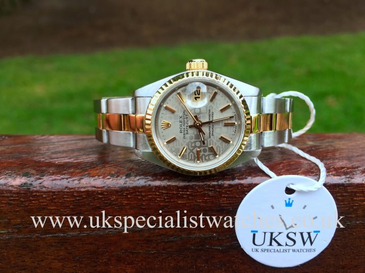 UK Specialist Watches have a Rolex Lady Datejust - Steel & 18ct Gold - Jubilee Dial - 69173