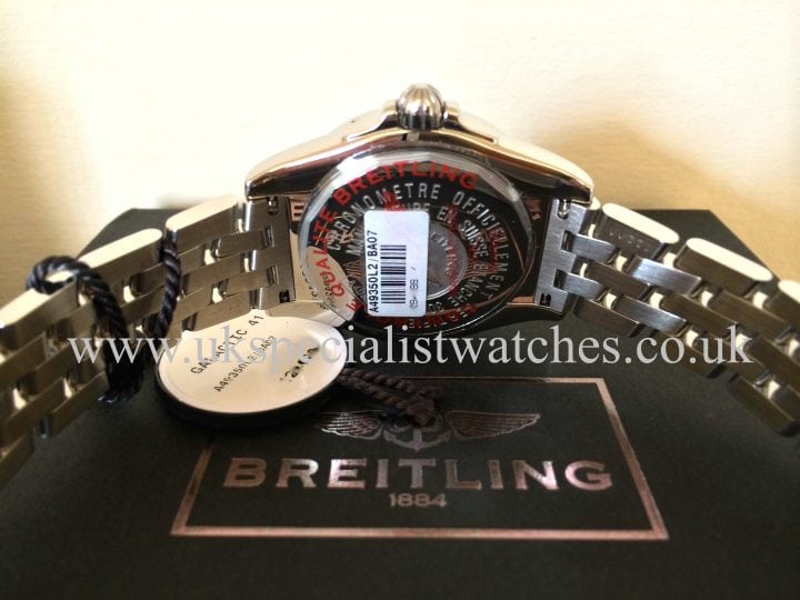 Breitling Galactic 41Gents Stainless Steel-NEW- A49350L2 / BA07