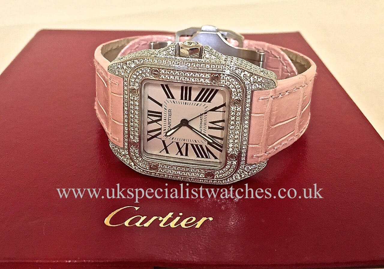 cartier diamond watch uk