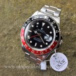 UK Specialist Watches have a Vintage Rolex GMT Master II dated from 1989 - 16710