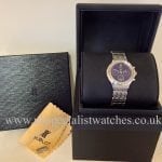 UK Specialist Watches have a Hublot MDM Chronograph with a stunning Electric Midnight Blue Dial-1621.1
