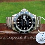 UK Specialist watches have a Rolex Submariner Steel Date 16610 - Swiss T Dial