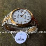UK Specialist Watches have a Rolex Datejust 16013 with an 18ct yellow gold thunderbird bezel.