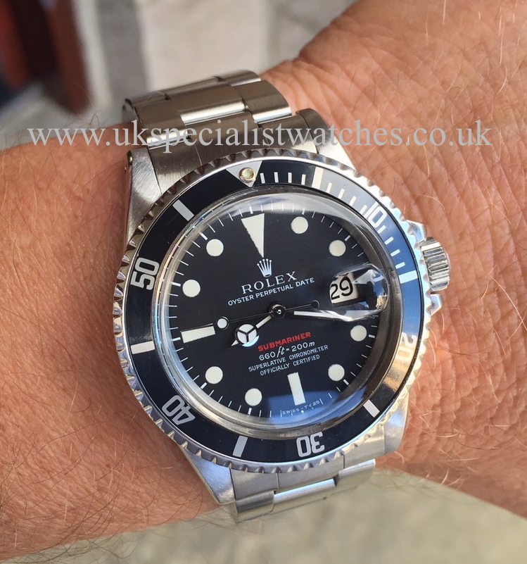 rolex single red