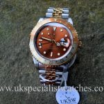 UK Specialist Watches have a vintage 1991 Rolex GMT Master II Root beer 16713
