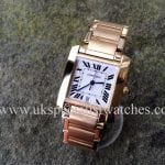 UK Specialist Watches have a stunning Gents Cartier Tank Francaise Automatic 18ct Gold - Ref 1840